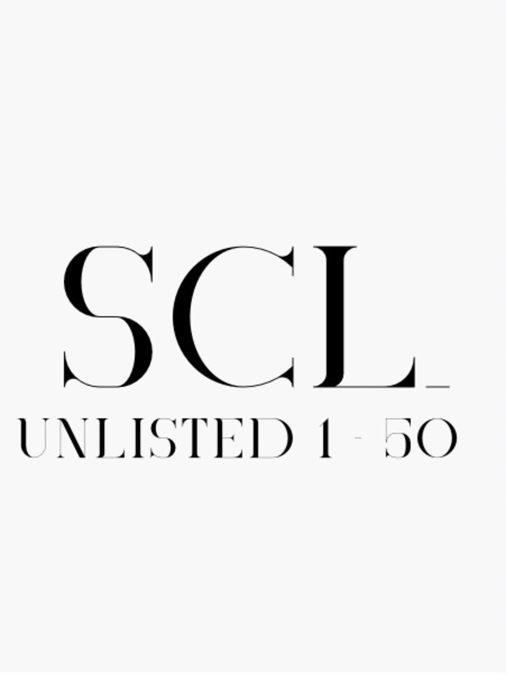 Live Show Unlisted